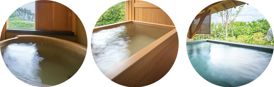 Outdoor Bath included with Room