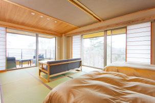 【Sky view annex Jiro no iori】Modern Japanese-style Room with outdoor bath（14-mats）